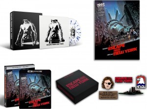 Escape from New York (Shout Factory Exclusive Collector's Edition + Vinyl + Enamel Pin Set + Poster) [4K Ultra HD + Blu-ray] Cover