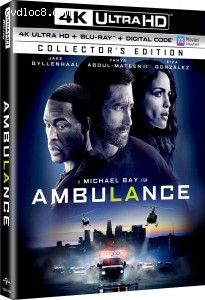 Ambulance (Collector's Edition) [4K Ultra HD + Blu-ray + Digital]