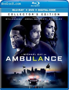 Ambulance (Collector's Edition) [Blu-ray + DVD + Digital] Cover