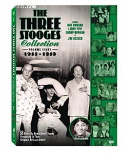 Three Stooges Collection, Vol. 8: 1955-1959, The Cover