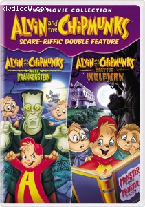 Alvin And The Chipmunks Scare-Riffic Double Feature Cover