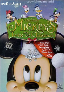 Mickey's Twice Upon A Christmas Cover Mickey's Twice Upon A Christmas Cover