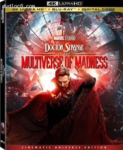 Doctor Strange in the Multiverse of Madness (Cinematic Universe Edition) [4K Ultra HD + Blu-ray + Digital] Cover