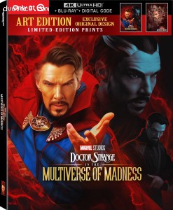 Doctor Strange in the Multiverse of Madness (Target Exclusive) [4K Ultra HD + Blu-ray + Digital] Cover
