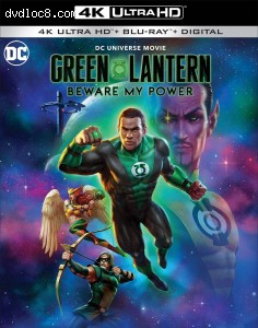 Green Lantern: Beware My Power [4K Ultra HD + Blu-ray + Digital] Cover