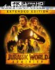 Jurassic World Dominion [4K Ultra HD + Blu-ray + Digital]