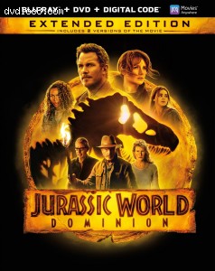 Jurassic World Dominion [Blu-ray + DVD + Digital] Cover