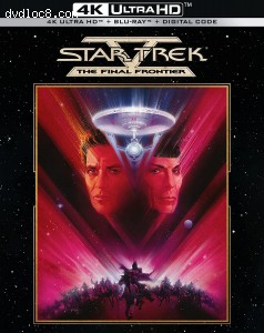 Star Trek V: The Final Frontier [4K Ultra HD + Blu-ray] Cover