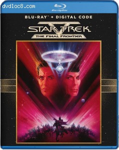 Star Trek V: The Final Frontier [Blu-ray + Digital] Cover