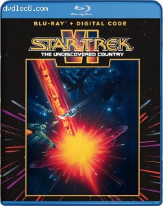 Star Trek VI: The Undiscovered Country (Remastered) [Blu-ray + Digital ] Cover