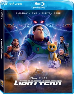 Lightyear [Blu-ray + DVD + Digital] Cover