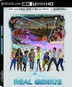 Real Genius [4K Ultra HD + Blu-ray + Digital] Cover