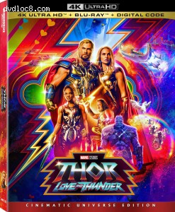 Thor: Love and Thunder [4K Ultra HD + Blu-ray + Digital] Cover