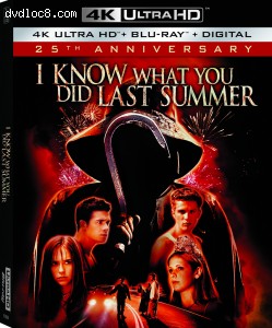 I Know What You Did Last Summer (25th Anniversary Edition) [4K Ultra HD + Blu-ray + Digital] Cover