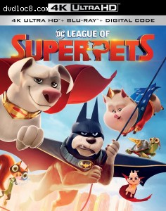 DC League of Super-Pets [4K Ultra HD + Blu-ray + Digital] Cover