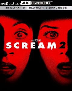 Scream 2 (25th Anniversary Edition) [4K Ultra HD + Blu-ray + Digital] Cover