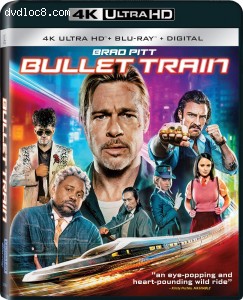 Bullet Train [4K Ultra HD + Blu-ray + Digital] Cover