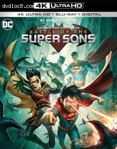 Batman and Superman: Battle of the Super Sons [4K Ultra HD + Blu-ray + Digital] Cover