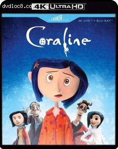 Coraline [4K Ultra HD + Blu-ray] Cover