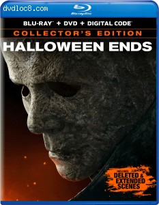 Halloween Ends [Blu-ray + DVD + Digital] Cover