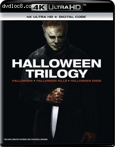 Halloween Trilogy (Halloween / Halloween Kills / Halloween Ends) [4K Ultra HD + Digital] Cover