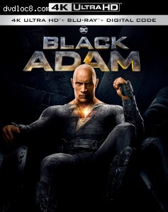 Black Adam [4K Ultra HD + Blu-ray + Digital] Cover