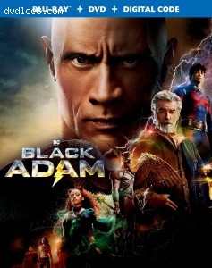 Black Adam [Blu-ray + DVD + Digital] Cover