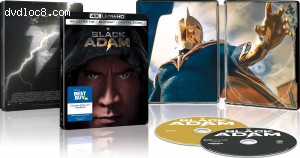 Black Adam (Best Buy Exclusive SteelBook) [4K Ultra HD + Blu-ray + Digital] Cover