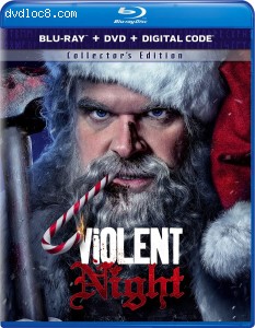 Violent Night [Blu-ray + DVD + Digital] Cover