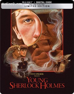 Young Sherlock Holmes (SteelBook / Limited Edition) [Blu-ray + Digital] Cover