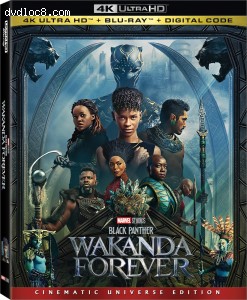 Black Panther: Wakanda Forever [4K Ultra HD + Blu-ray + Digital] Cover