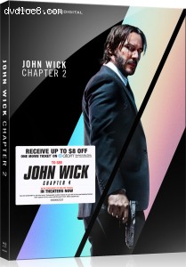 John Wick: Chapter 2 (Wal-Mart Exclusive) [Blu-ray + DVD + Digital] Cover
