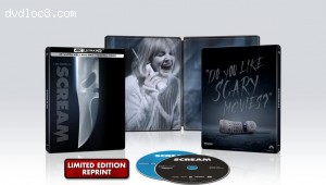 Scream (Limited-Edition SteelBook) [4K Ultra HD + Blu-ray + Digital] Cover