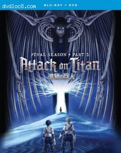 Attack on Titan: The Final Season - Part 2 [Blu-ray + DVD] Cover