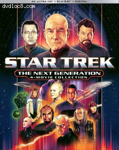 Star Trek: The Next Generation Motion Picture Collection [4K Ultra HD + Blu-ray + Digital] Cover