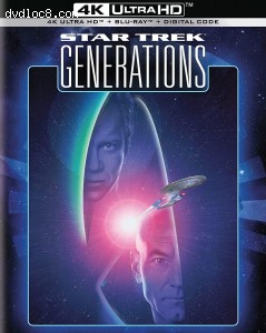 Star Trek: Generations [4K Ultra HD + Blu-ray + Digital] Cover