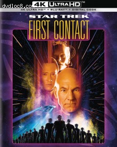 Star Trek: First Contact [4K Ultra HD + Blu-ray + Digital] Cover