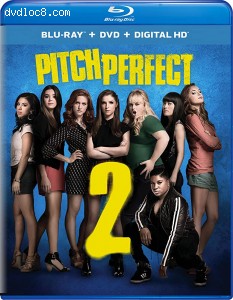 Pitch Perfect 2 (Blu-Ray + DVD + Digital) Cover
