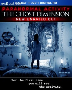Paranormal Activity: The Ghost Dimension (Blu-Ray + DVD + Digital) Cover