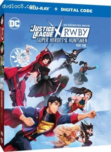 Justice League x RWBY: Super Heroes and Huntsmen: Part 1 [Blu-ray + Digital] Cover