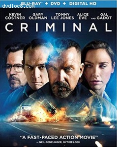 Criminal (Blu-Ray + DVD + Digital) Cover