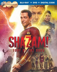 Shazam! Fury of the Gods [Blu-ray + DVD + Digital] Cover