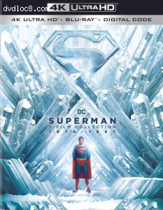 Superman I-IV 5-Film Collection [4K Ultra HD + Blu-ray + Digital] Cover