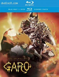 Garo The Animation: Season One, Part Two (Blu-ray + DVD) Cover
