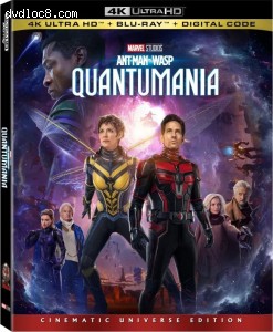 Ant-Man and the Wasp: Quantumania [4K Ultra HD + Blu-ray + Digital] Cover