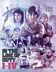 In the Line of Duty: I - IV (Deluxe Collector's Set) [Blu-ray] Cover