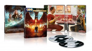 Shazam! Fury of the Gods (Best Buy Exclusive SteelBook) [4K Ultra HD + Blu-ray + Digital] Cover