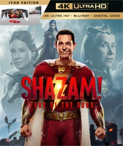 Shazam! Fury of the Gods (Wal-Mart Exclusive DigiPack) [4K Ultra HD + Blu-ray + Digital] Cover