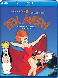 Tex Avery Screwball Classics Vol. 1 (Blu-Ray) Cover