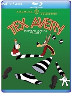Tex Avery Screwball Classics Vol. 3 (Blu-Ray) Cover